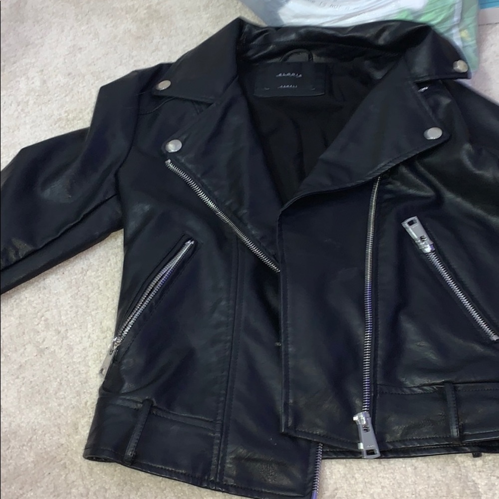 Leather jacket